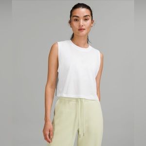 Lululemon - “All Yours Cropped Cotton Tank Top”